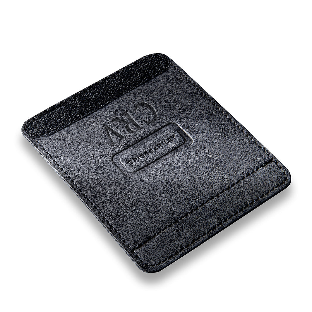 Black Synthetic Suede Outsider Handle Wrap | W101E