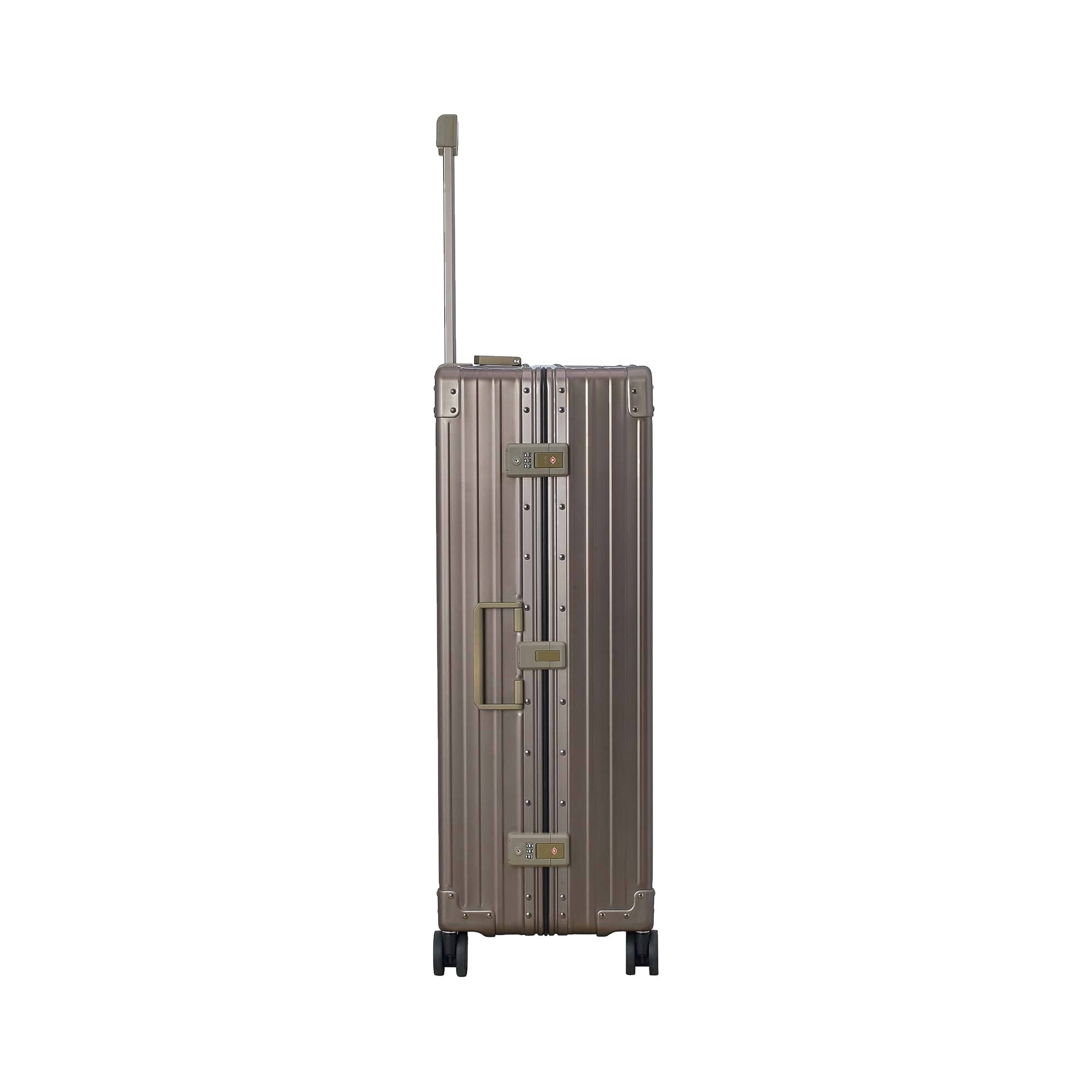 32" Aluminum Checked Suitcase – Macro Plus Traveler | 3255