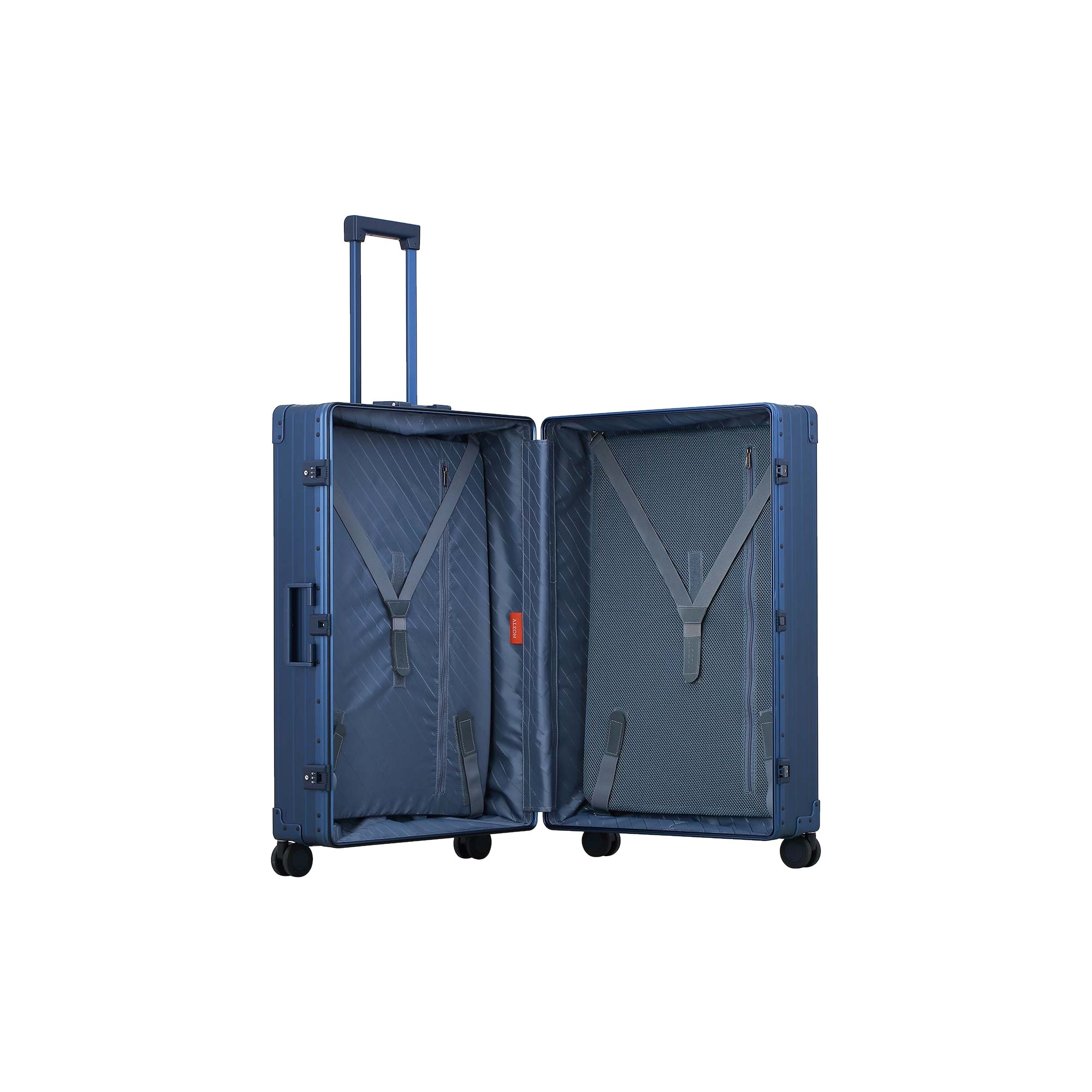 32" Aluminum Checked Suitcase – Macro Plus Traveler | 3255