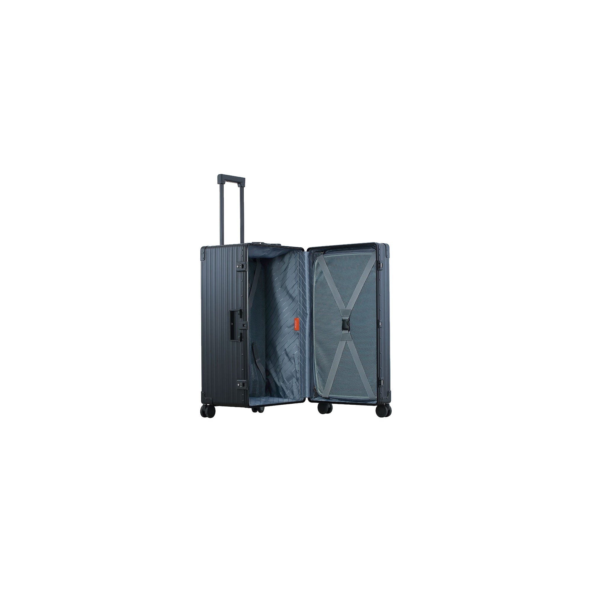 30" Aluminum International Trunk Checked Case | 3019