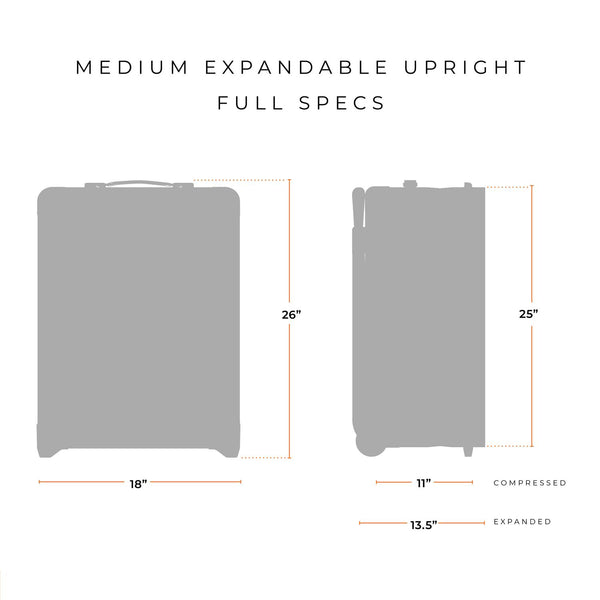 Medium Expandable Upright