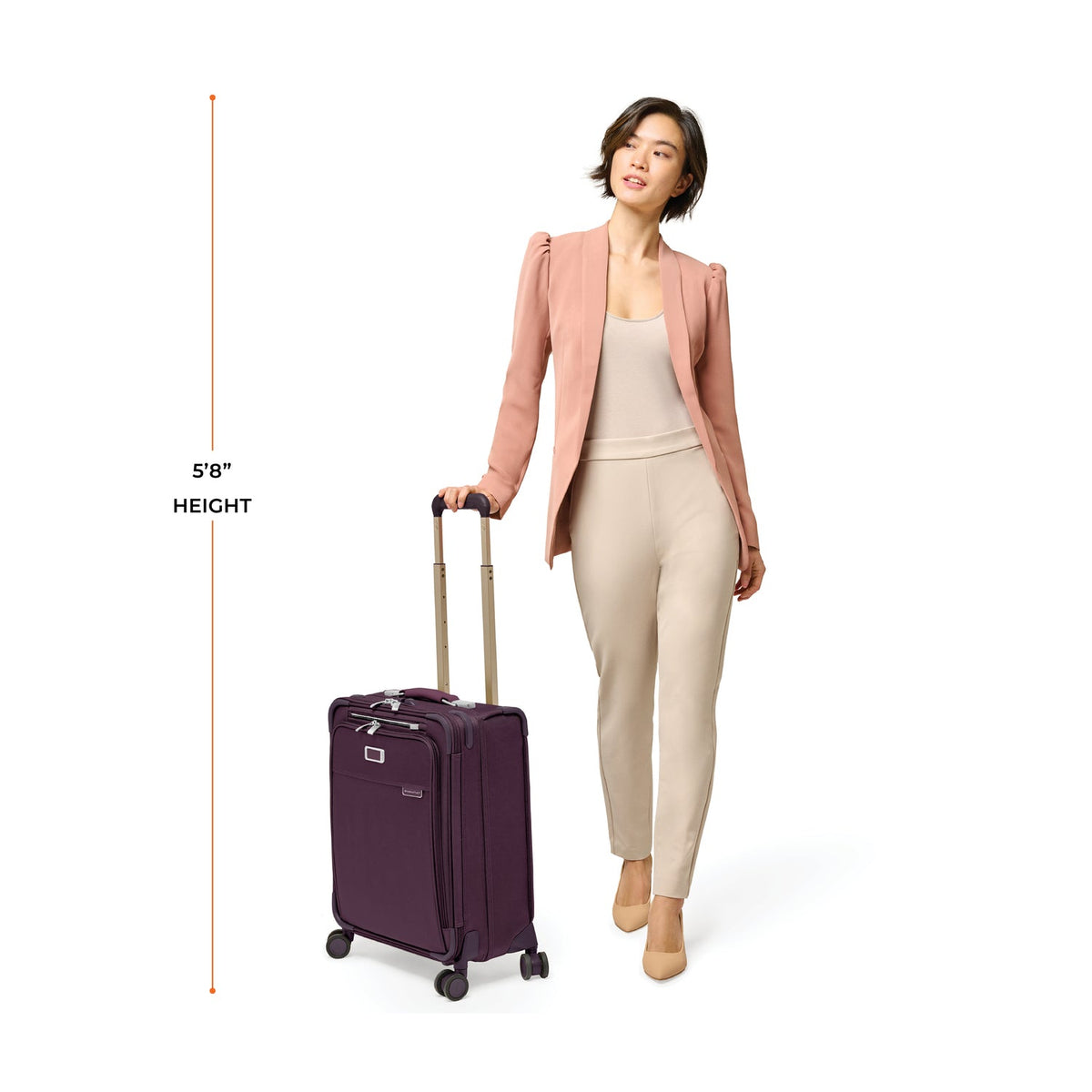 Global 21" Carry-On Expandable Spinner | BLU121CXSPW