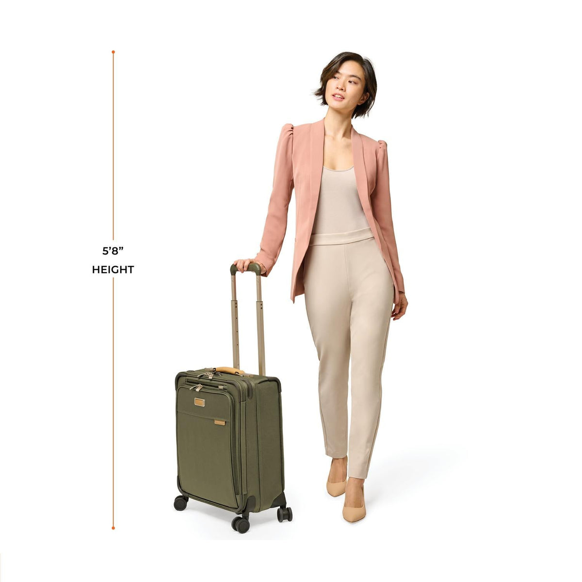 Global 21" Carry-On Expandable Spinner | BLU121CXSPW