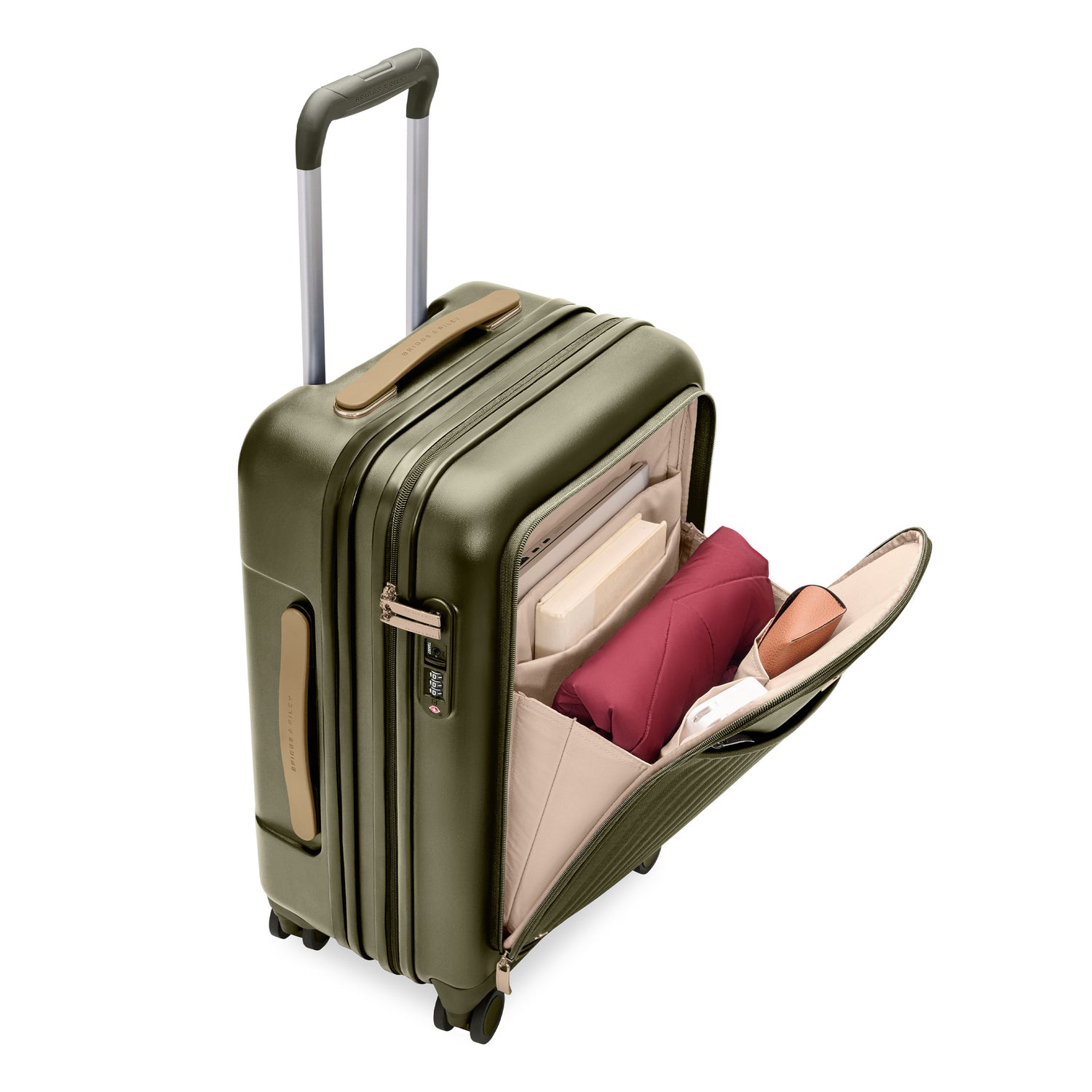 Essential 22" Front Pocket Carry-On Expandable Spinner | SU322FCXSP