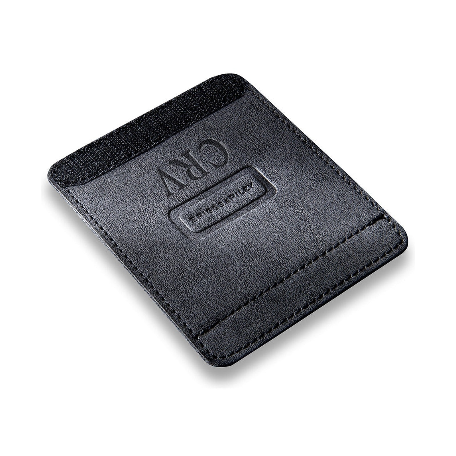 Black Synthetic Suede Outsider Handle Wrap | W101E
