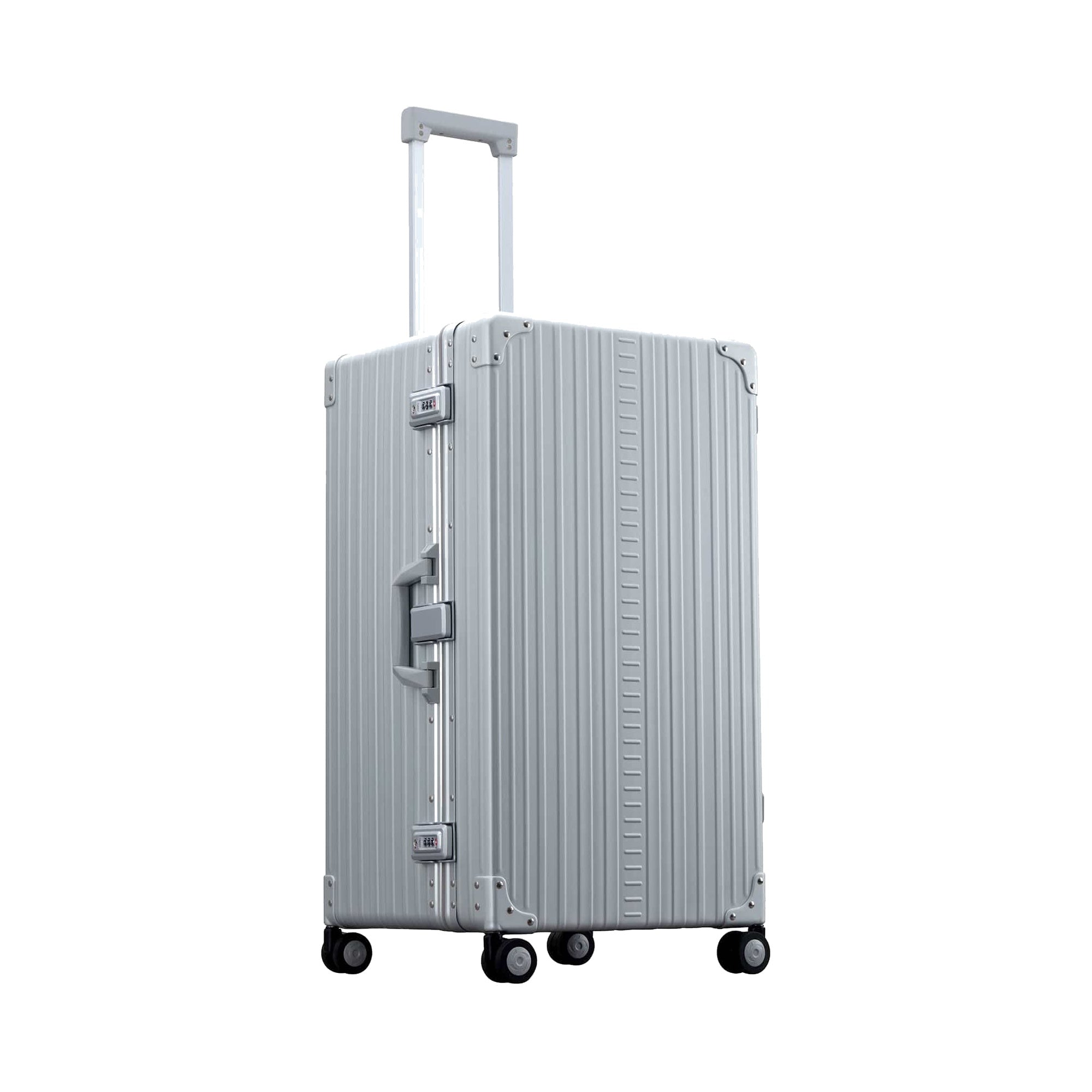 30" Aluminum International Trunk Checked Case | 3019