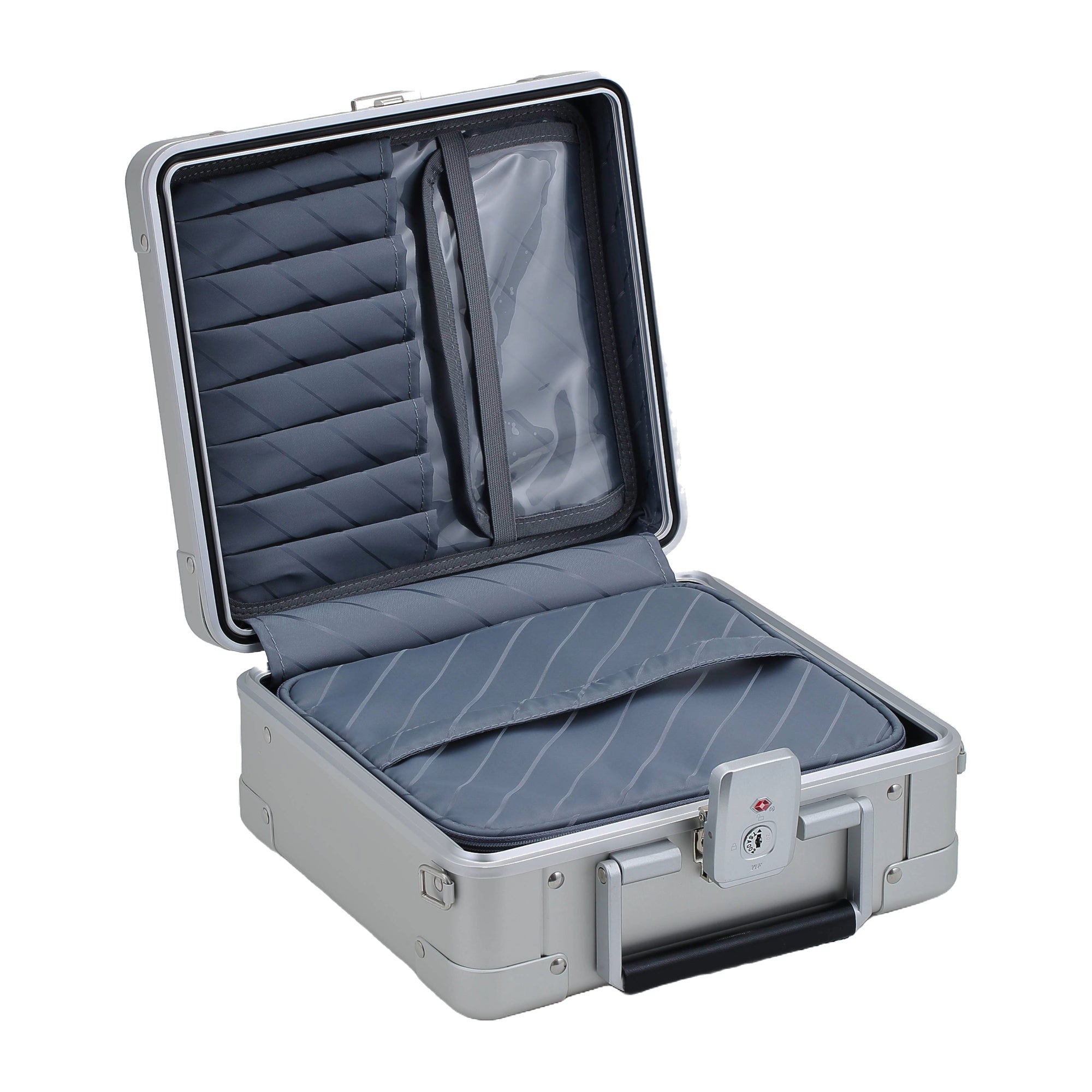 10" Aluminum Cross Body Messenger Case | ALC-2612