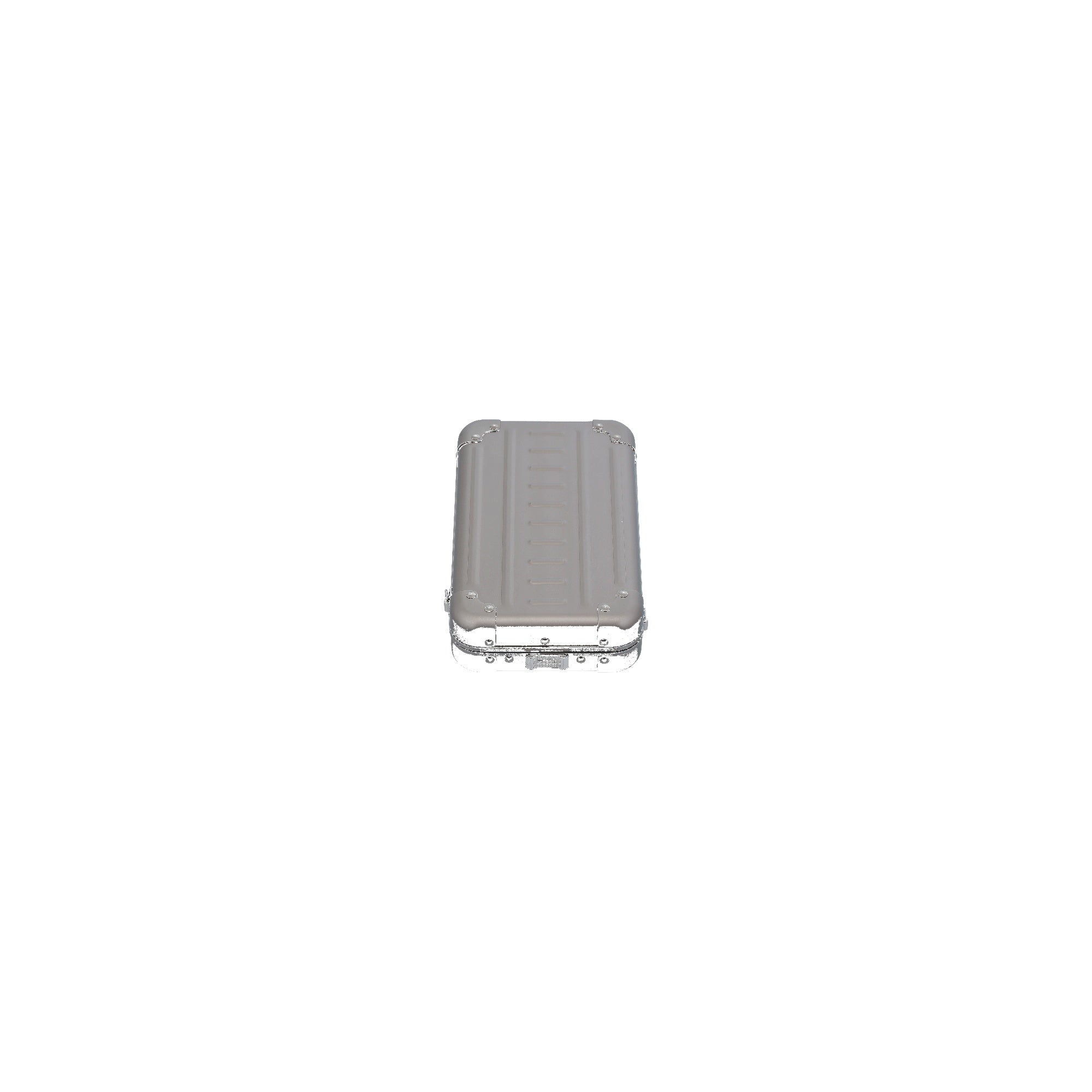 Aluminum Vertical Mini Cross Body Personal Case | AC-1905V