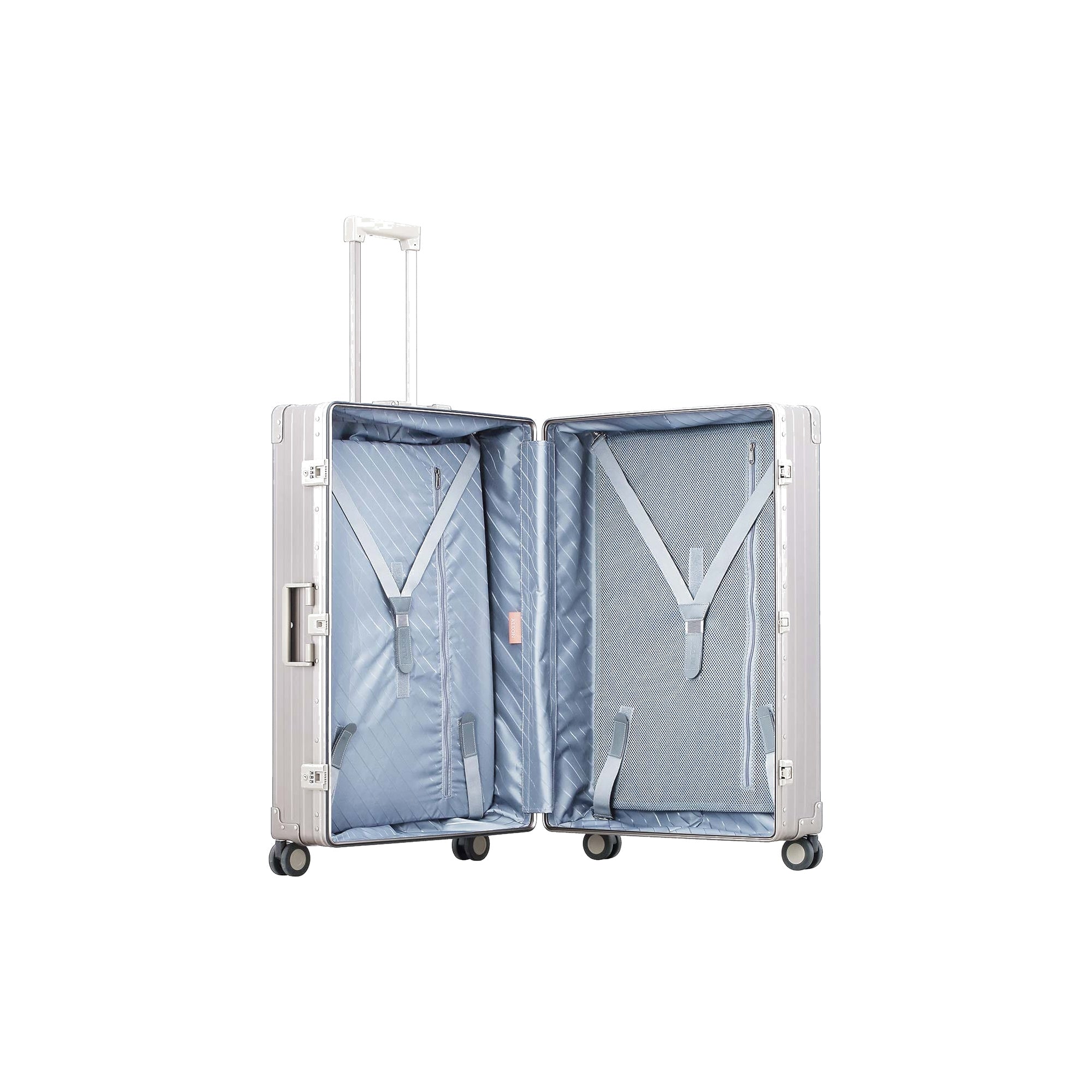 32" Aluminum Checked Suitcase – Macro Plus Traveler | 3255