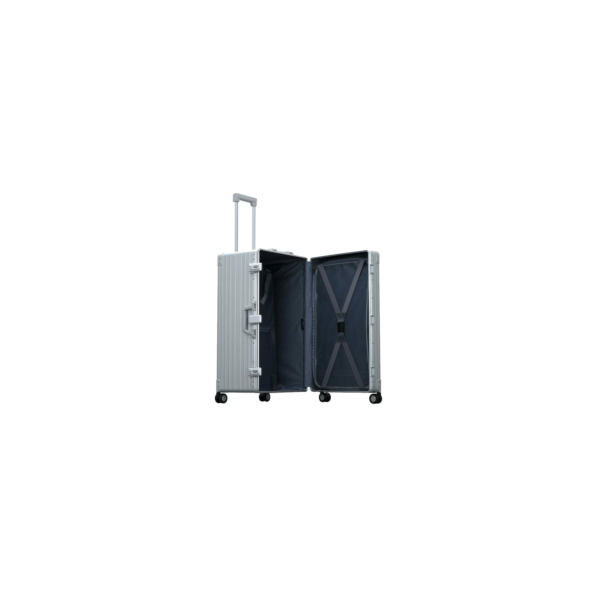 30" Aluminum International Trunk Checked Case | 3019