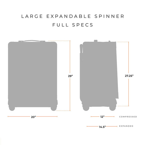 Large Expandable Spinner