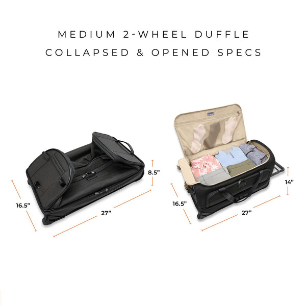 Medium 2-Wheel Duffle